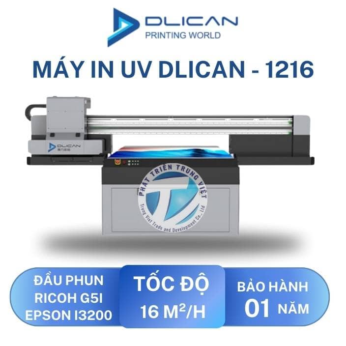 Máy In phẳng DLI-1216 UV Flatbed&nbsp;